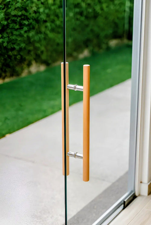 Manija doble en pino 60 cm