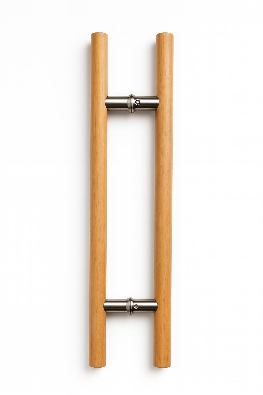 Manija doble en pino 60 cm