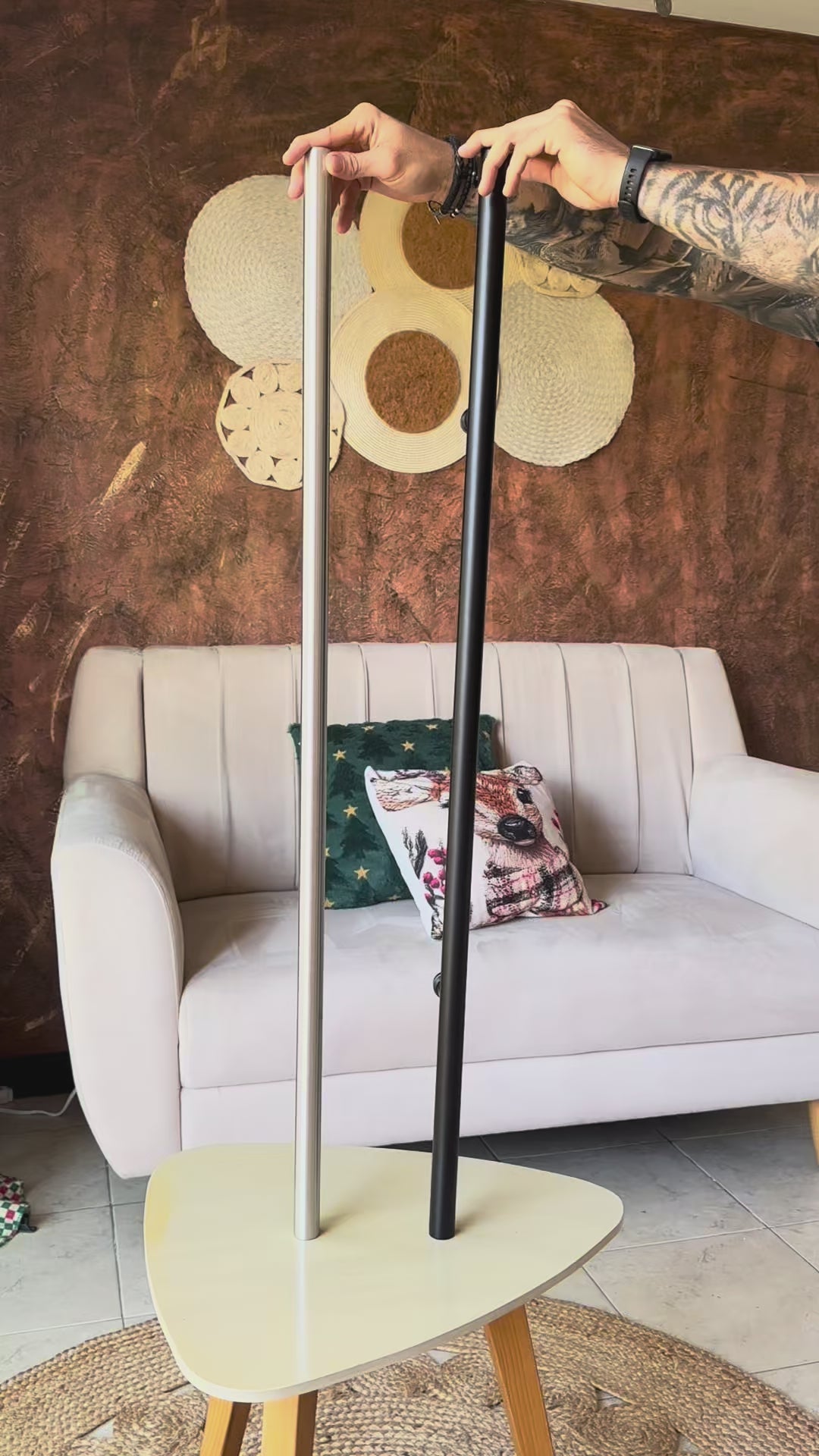 Manija redonda 1 metro sencilla